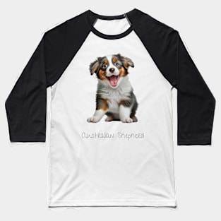 Australian Shepherd Baseball T-Shirt